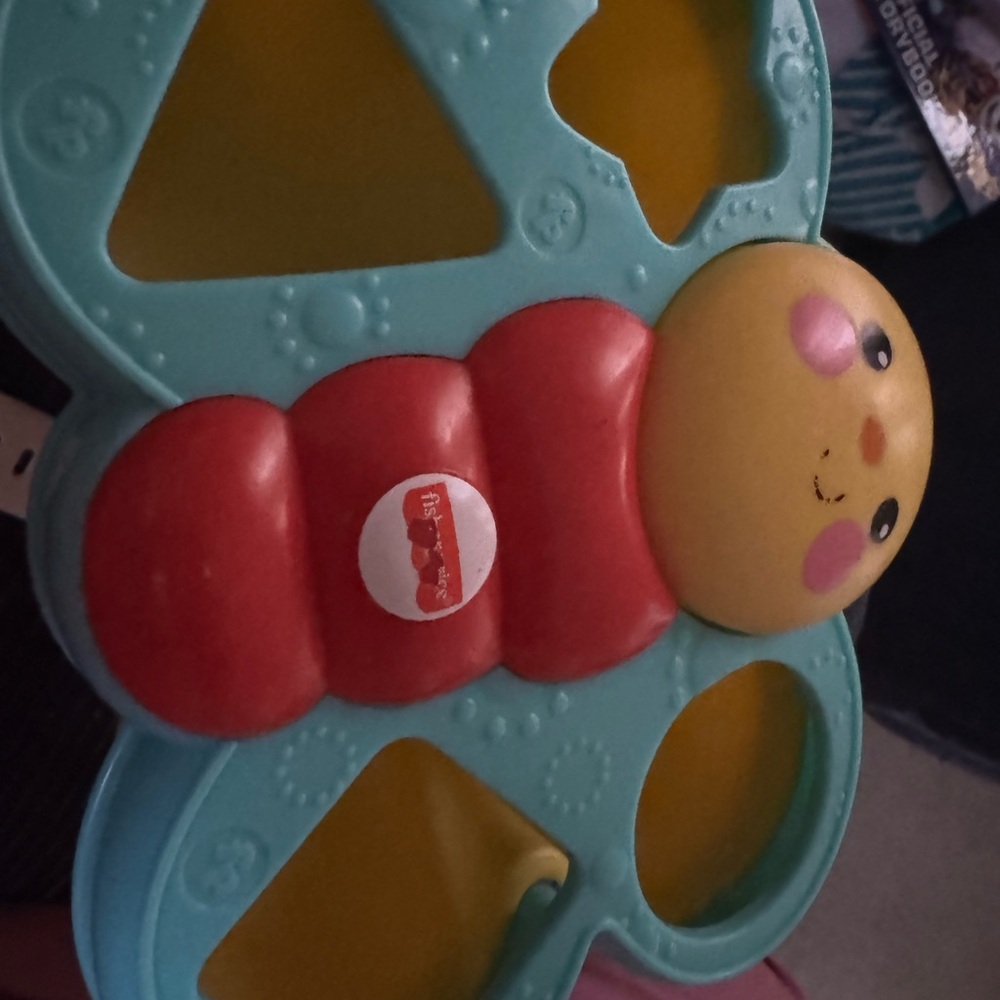 Fisher-Price Red and Yellow Learning Caterpillar Toy